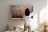 Paul Sinus Wandbild The Silence of Blooming Fields Misty Pastel Harmony of Light and Nature