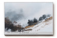 Paul Sinus Wandbild The Silence of Winter Misty Landscape with Snow and Trees