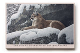 Paul Sinus Wandbild The Silent Guardian of the Mountains Strength and Grace Rest in Winter Silence