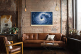 Paul Sinus Wandbild The Silent Ocean Eye Stillness Amidst the Blue Storm
