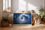 Paul Sinus Wandbild The Silent Ocean Eye Stillness Amidst the Blue Storm