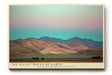 Paul Sinus Wandbild The Silent Waves of Earth – sanfte Hügel unter Pastellhimmel in harmonischen Erdtönen, naturinspiriertes Landschaftsmotiv für ruhige Raumgestaltung