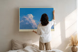 Paul Sinus Wandbild The Sky of Dreams traumhaftes Himmelsmotiv mit leuchtenden Wolken in zarten Farben für moderne Wohnräume voller Weite und Leichtigkeit