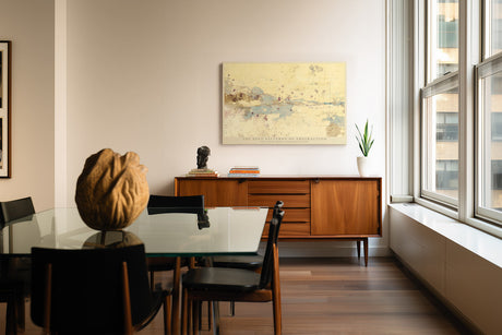 Paul Sinus Wandbild The Soft Patterns of Abstraction Pale Colors Create a Dreamlike Texture