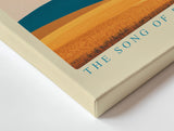 Paul Sinus Wandbild The Song of Endless Fields Poetische Landschaft mit weitem Horizont und goldenem Feld unter blauem Himmel – Sinnbild für Freiheit und Stille.