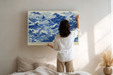 Paul Sinus Wandbild The Song of Eternal Waves Ocean in Rhythm of Blue