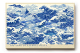 Paul Sinus Wandbild The Song of Eternal Waves Ocean in Rhythm of Blue