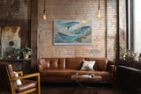 Paul Sinus Wandbild The Song of Ocean Giants Whales in Harmony