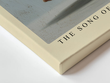 Paul Sinus Wandbild The Song of the Shell – Realistische Muscheldarstellung in sanften Naturtönen, Symbol für Ruhe, Zeitlosigkeit und das Meer