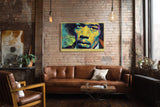 Paul Sinus Wandbild The Sound of a Legend Vibrant Portrait of Musical Genius and Colorful Passion