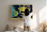 Paul Sinus Wandbild The Sound of a Legend Vibrant Portrait of Musical Genius and Colorful Passion