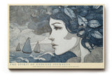 Paul Sinus Wandbild The Spirit of Endless Journeys Nautical Muse of Wind and Freedom