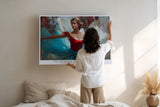 Paul Sinus Wandbild The Spirit of Graceful Motion Her Form Unfolds Like a Living Masterpiece