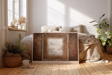 Paul Sinus Wandbild The Square of Inner Stillness Abstract Harmony in Earth Tones