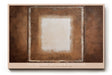 Paul Sinus Wandbild The Square of Inner Stillness Abstract Harmony in Earth Tones