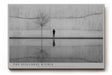 Paul Sinus Wandbild The Stillness Within – Minimalistische Schwarz-Weiß-Komposition mit Mensch und Baum