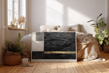 Paul Sinus Wandbild The Strength of Earthly Elements Abstract Stone and Gold