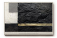 Paul Sinus Wandbild The Strength of Earthly Elements Abstract Stone and Gold