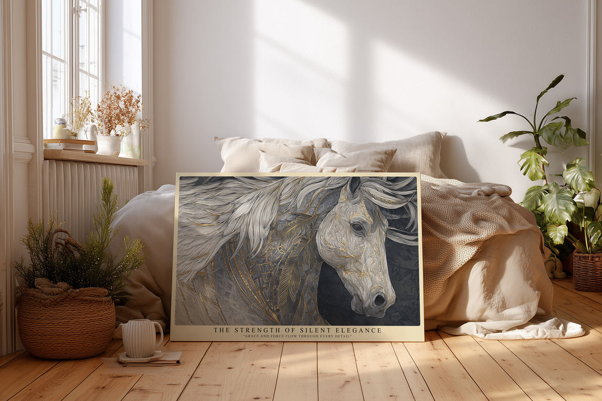 Paul Sinus Wandbild The Strength of Silent Elegance Horse of Grace and Power