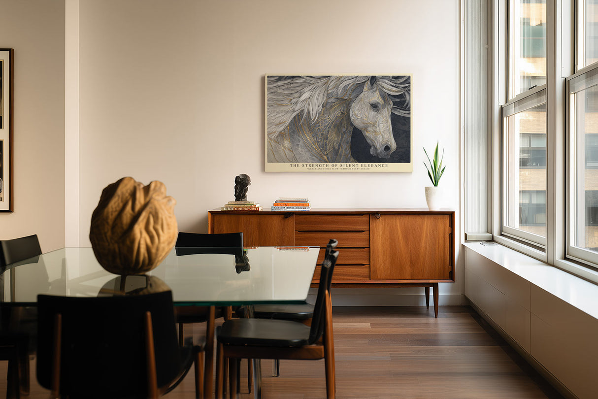 Paul Sinus Wandbild The Strength of Silent Elegance Horse of Grace and Power