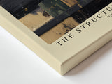 Paul Sinus Wandbild The Structure of Hidden Layers Abstract Gold and Dark Memory Fragments