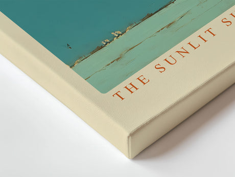 Paul Sinus Wandbild The Sunlit Summer Moment – Farbintensive Szene in warmem Licht – Modernes Wandbild mit sommerlicher Leichtigkeit und künstlerischem Ausdruck.