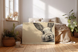 Paul Sinus Wandbild The Surprised Bunny Look Playful Expression of Nature and Joy