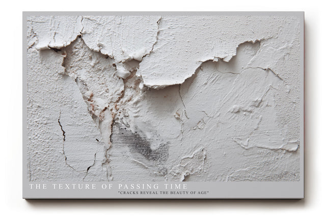 Paul Sinus Wandbild The Texture of Passing Time Abstract Surface of Decay and Beauty