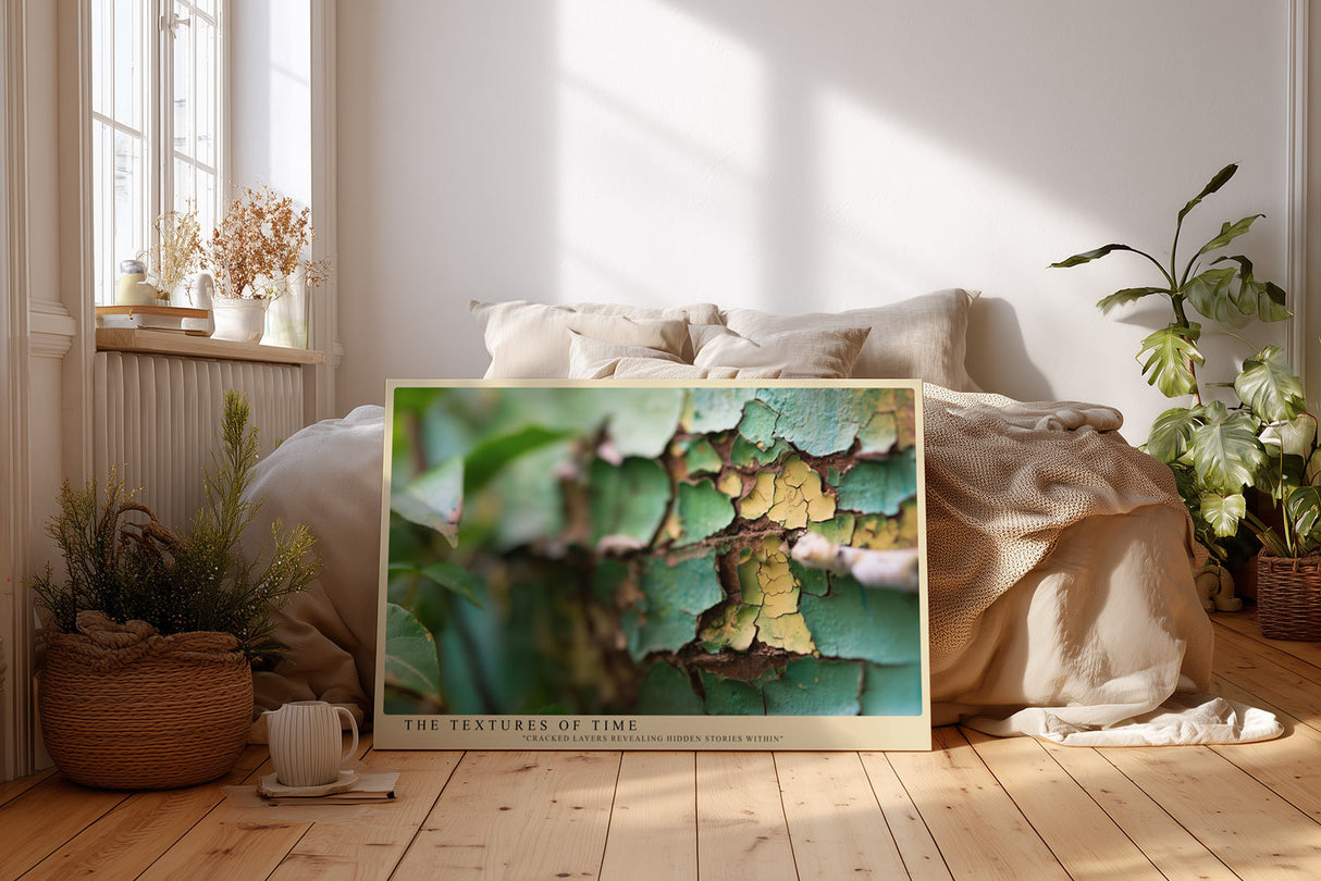 Paul Sinus Wandbild The Textures of Time – Verwitterte Schichten als Kunst der Vergänglichkeit
