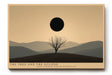 Paul Sinus Wandbild The Tree and the Eclipse – Der einsame Baum unter der Finsternis