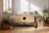 Paul Sinus Wandbild The Tree and the Eclipse – Der einsame Baum unter der Finsternis