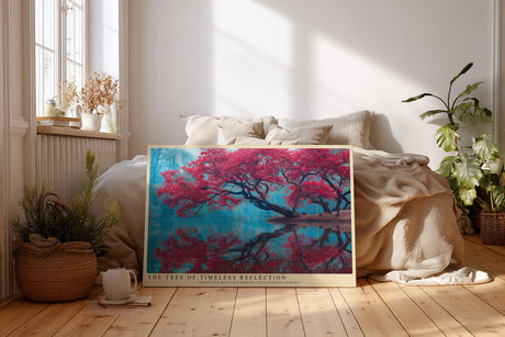 Paul Sinus Wandbild The Tree of Timeless Reflection Roots and Branches Mirror Lifes Endless Journey