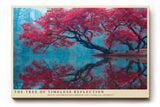 Paul Sinus Wandbild The Tree of Timeless Reflection Roots and Branches Mirror Lifes Endless Journey