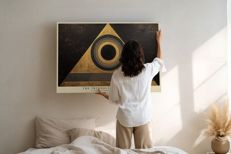 Paul Sinus Wandbild The Triangle of Eternity Symbol of Unity and Depth