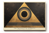 Paul Sinus Wandbild The Triangle of Eternity Symbol of Unity and Depth