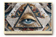 Paul Sinus Wandbild The Triangle of Truth Sacred Geometry and Divine Vision