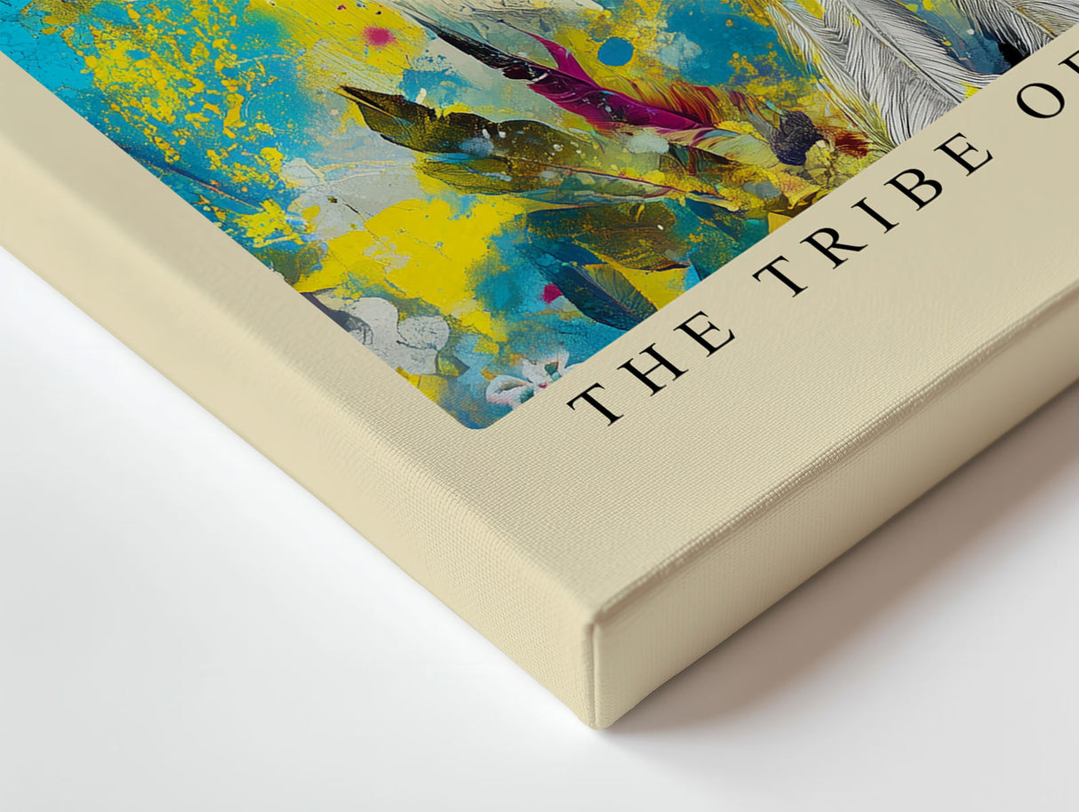 Paul Sinus Wandbild The Tribe of Whiskers Spirit of Colors and Courage