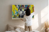 Paul Sinus Wandbild The Tribe of Whiskers Spirit of Colors and Courage