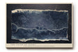 Paul Sinus Wandbild The Veins of Night – Abstrakte Textur in Dunkelblau, inspiriert von organischen Linien und verborgenen Strukturen