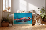 Paul Sinus Wandbild The Velocita Futura Concept Vision of Speed and Innovation