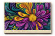 Paul Sinus Wandbild The Vibrant Bloom – farbenprächtige Blüte in dynamischer Bewegung symbolisiert Lebensfreude, Energie und künstlerische Leidenschaft