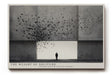 Paul Sinus Wandbild The Weight of Solitude One Man Faces the Flight of Shadows