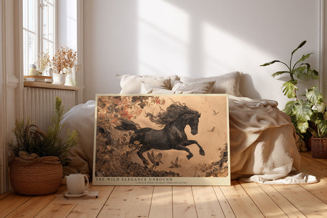 Paul Sinus Wandbild The Wild Elegance Unbound Power and Grace in Motion