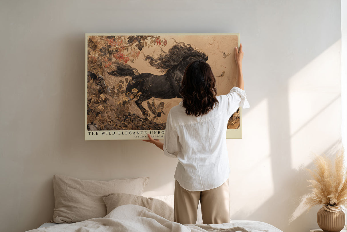 Paul Sinus Wandbild The Wild Elegance Unbound Power and Grace in Motion