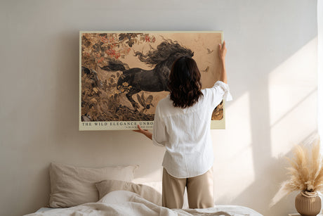 Paul Sinus Wandbild The Wild Elegance Unbound Power and Grace in Motion