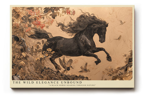 Paul Sinus Wandbild The Wild Elegance Unbound Power and Grace in Motion