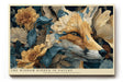 Paul Sinus Wandbild The Wisdom Hidden in Nature Fox Among Flowers Symbol of Serenity
