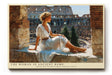 Paul Sinus Wandbild The Woman in Ancient Rome klassisches Motiv einer Frau in antiker Kulisse mit warmem Licht