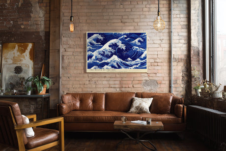 Paul Sinus Wandbild The Wrath of the Sea Power of Waves in Motion
