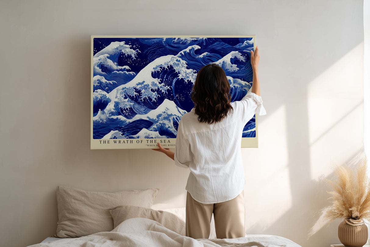 Paul Sinus Wandbild The Wrath of the Sea Power of Waves in Motion